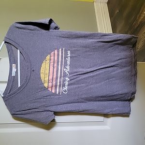 C&C California, medium, grey t-shirt
